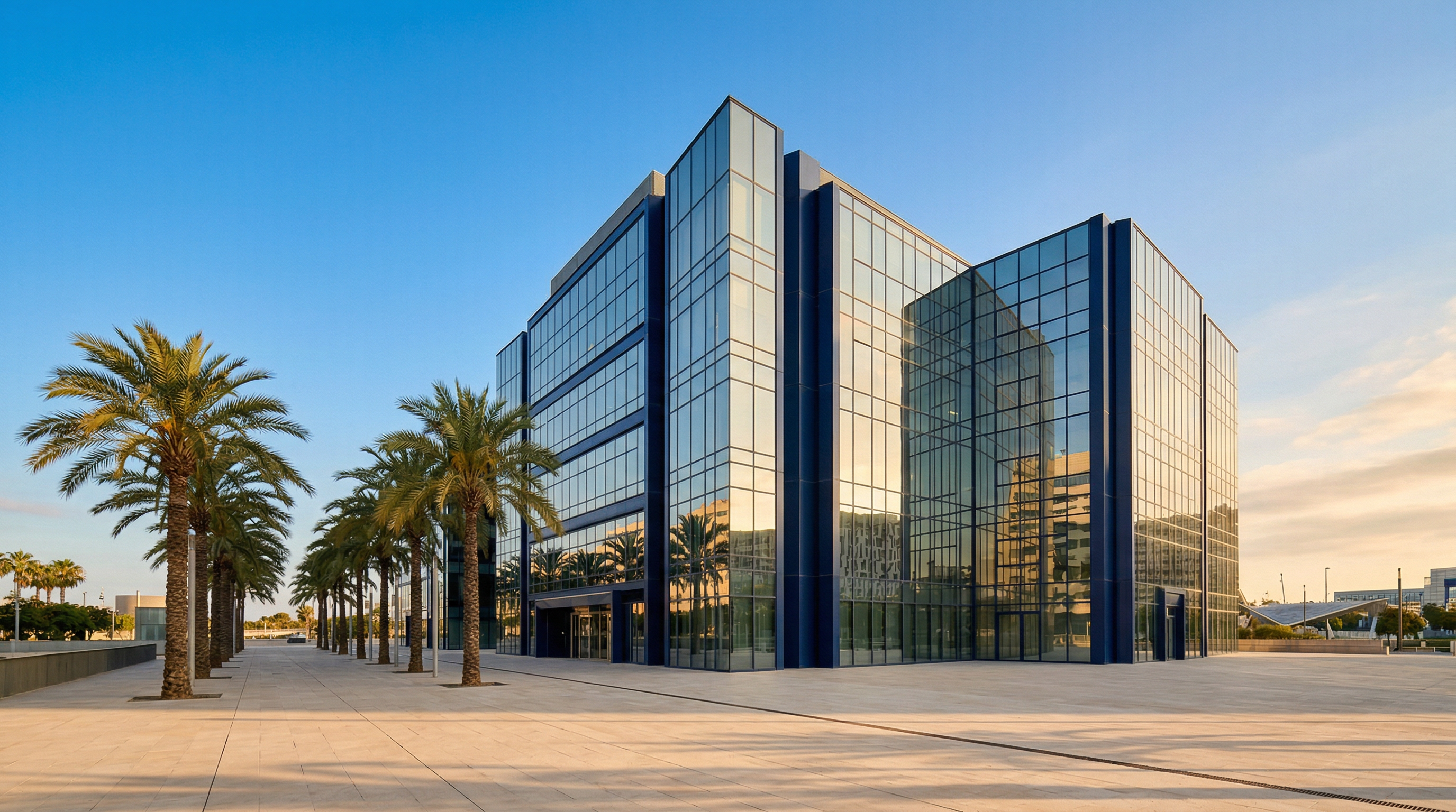 Edificio corporativo moderno en Valencia